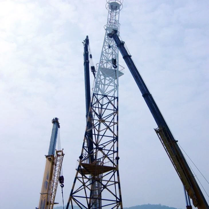 Three Leg Tubular Towers