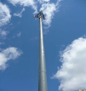 قطب برقی گالوانیزه 12m قطب برقی